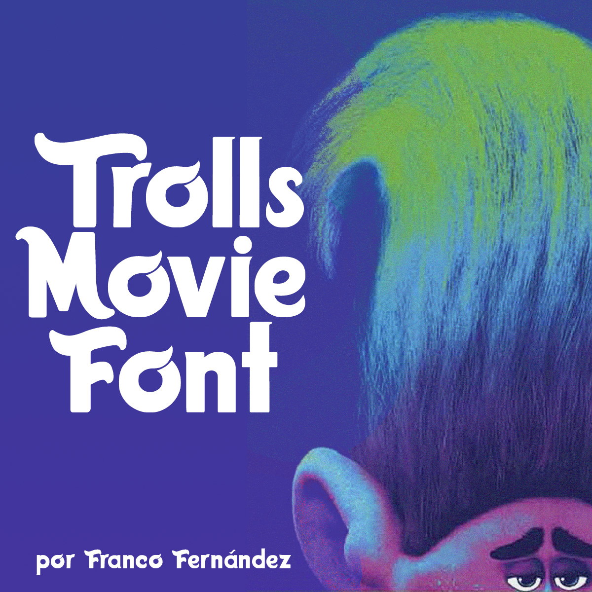 Trolls Movie Font